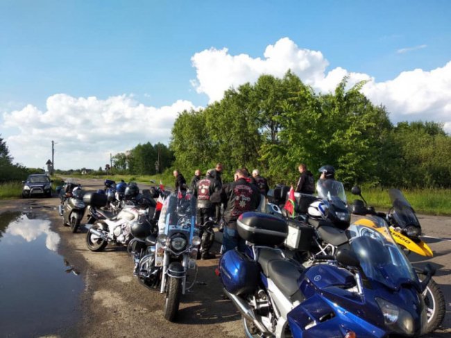 Байкери з Польщі та Білорусі відвідали Ковель. ФОТО