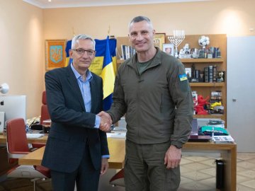 Віталій Кличко обговорив з новим послом ФРН в Україні подальшу допомогу в боротьбі проти рф та підтримку вступу до ЄС
