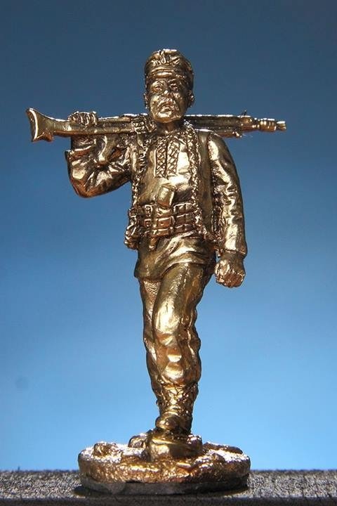 Невідомий повстанець з сотні тяжких кулеметів.