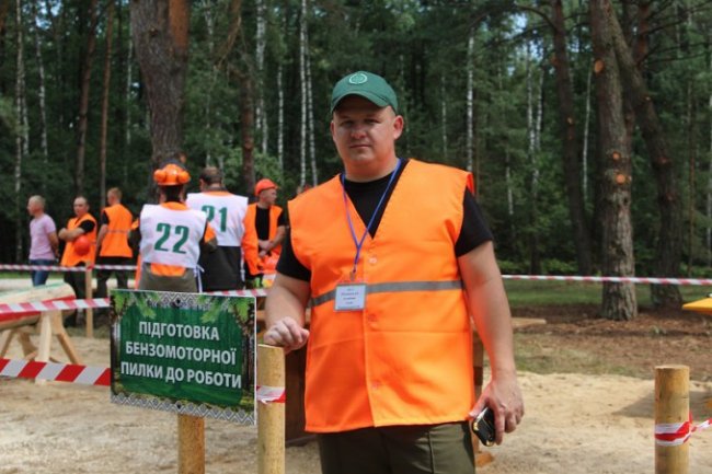 На Волині обрали кращого лісоруба. ФОТО