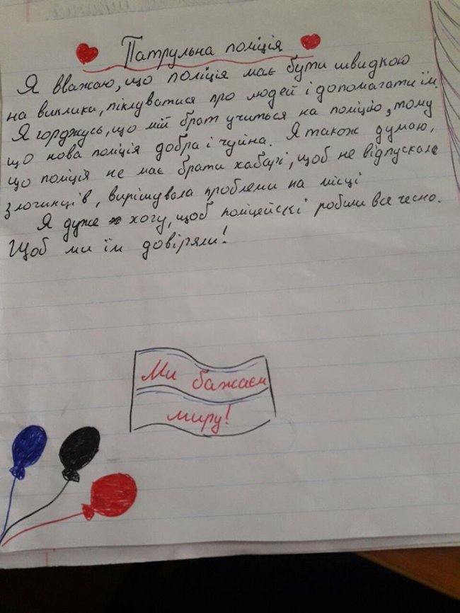 Електрошокери і Ferrari: як луцькі діти бачать патрульну поліцію