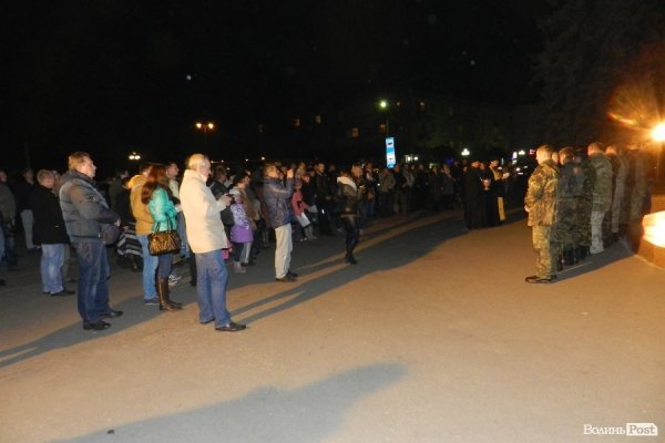 Волинські добровольці відправились на схід України. ФОТО