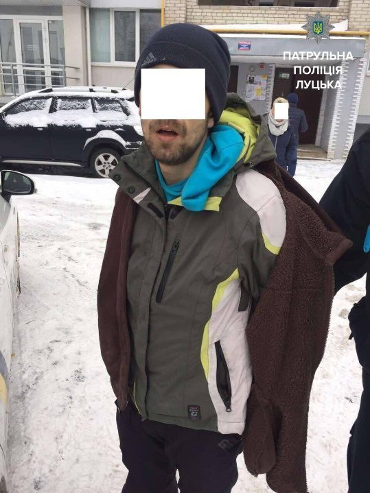 За допомогою небайдужих луцькі поліцейські затримали злодія