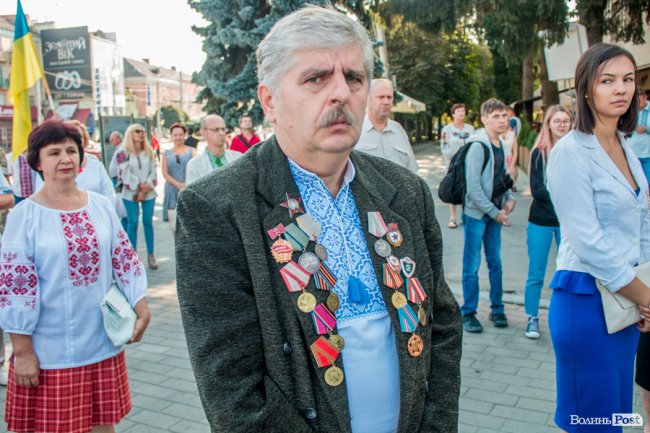 У Луцьку вшанували пам'ять загиблих воїнів АТО. ФОТО