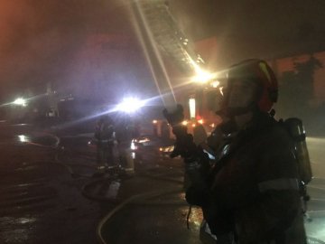 У департаменті ЖКГ Луцькради виникла пожежа