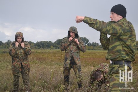 Фото табору на Волині, за яким «бігала міліція»