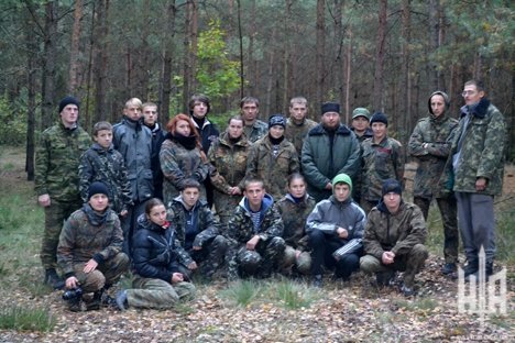 Фото табору на Волині, за яким «бігала міліція»