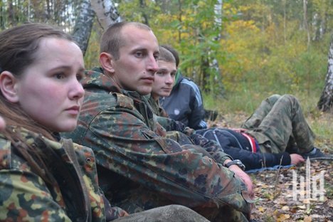 Фото табору на Волині, за яким «бігала міліція»