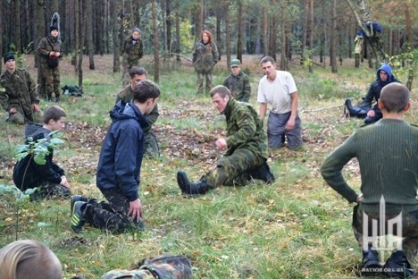 Фото табору на Волині, за яким «бігала міліція»