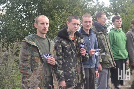 Фото табору на Волині, за яким «бігала міліція»