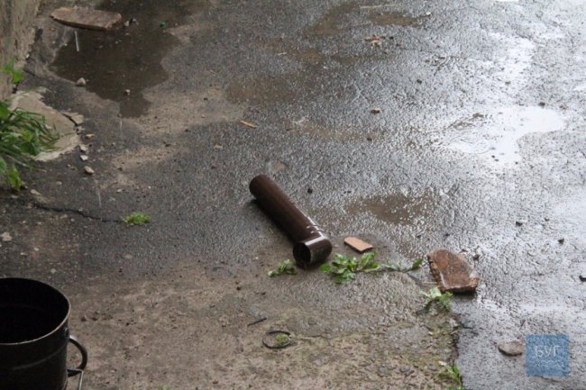 У Нововолинську вітер повалив дерева та познімав шифер із дахів