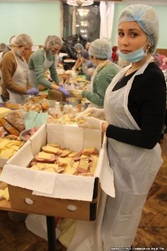 Кухня Євромайдану в Києві. ФОТО