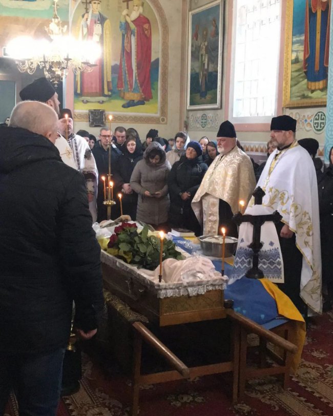 На Волині поховали полеглого Захисника Сергія Гальома