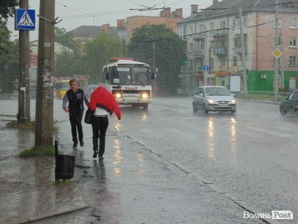 «Потоп» у Луцьку. ФОТО