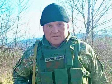 Сьогодні в Олицьку громаду прибуде жалобний кортеж із тілом Героя Миколи Сосницького