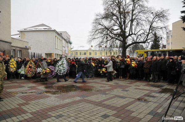 У Луцьку провели в останню путь Антона Кривицького