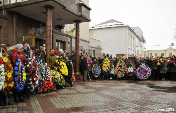 У Луцьку провели в останню путь Антона Кривицького