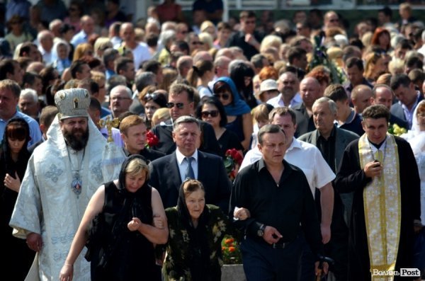 У Луцьку відспівали панахиду за Єремеєвим. ФОТО