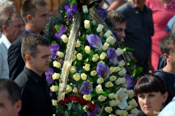 У Луцьку відспівали панахиду за Єремеєвим. ФОТО