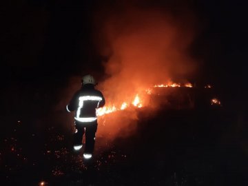 За минулий тиждень на Волині загасили 21 пожежу
