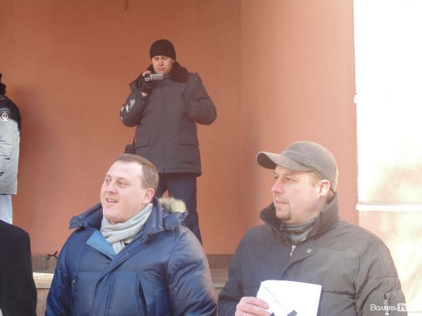 У Луцьку - пікет міліції. ФОТО. ВІДЕО