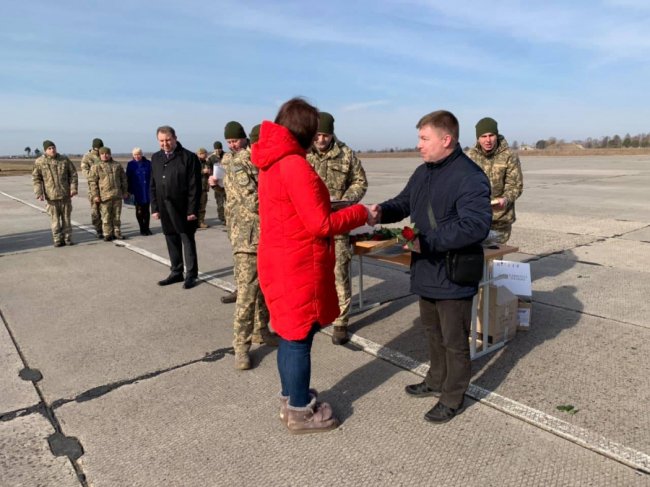 До Луцька приїхав льотчик, який обороняв  Крим у 2014 році