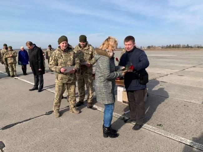 До Луцька приїхав льотчик, який обороняв  Крим у 2014 році