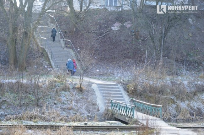 Сходи до вулиці Світлої також нещодавно покращили