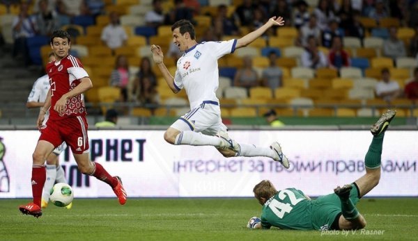 Як «Волинь» боролася з «Динамо». ФОТО