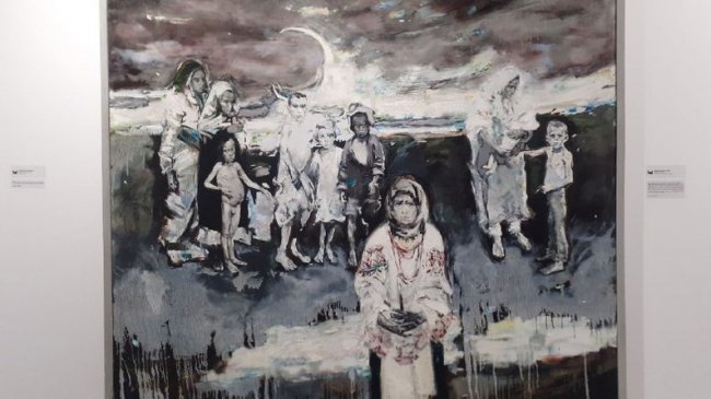 Понад дві сотні митців представили у Луцьку свої роботи на виставці «Імена твої, Україно».ВІДЕО.ФОТО