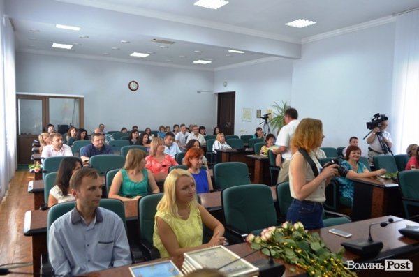 Нагородження луцьких підприємців у День працівника торгівлі. ФОТОРЕПОРТАЖ