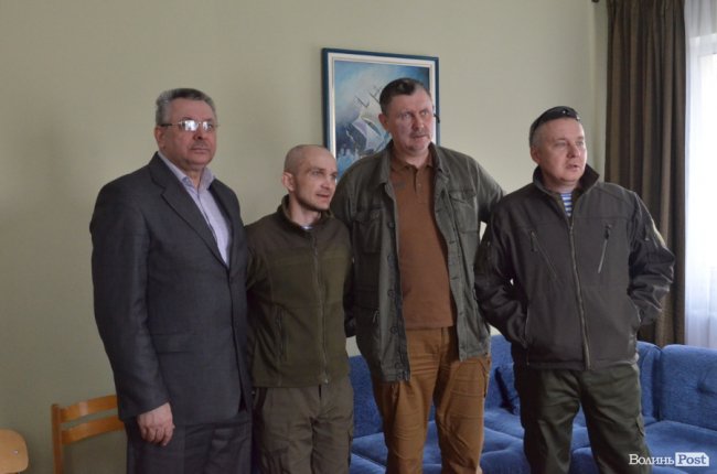 У Луцьку заступнику міністра у справах ветеранів показали «місце сили» бійців