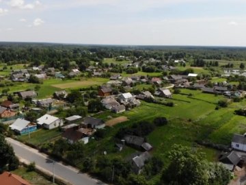 Показали краєвиди волинського села із висоти пташиного польоту. ВІДЕО