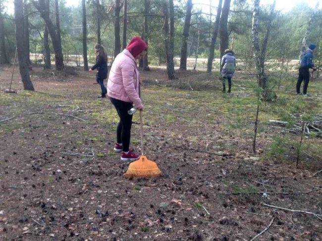 Сміття вивозили тракторами і підводами: як на Волині прибирали ліси. ФОТО