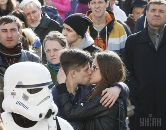 Дарт Вейдер штурмував ЦВК. ФОТО