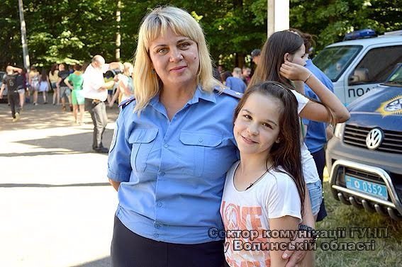 Волинські поліцейські відвідали вихованців дитячого табору «Ровесник». ФОТО