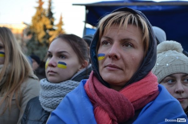 Другий день Нового Майдану у Луцьку. ФОТО