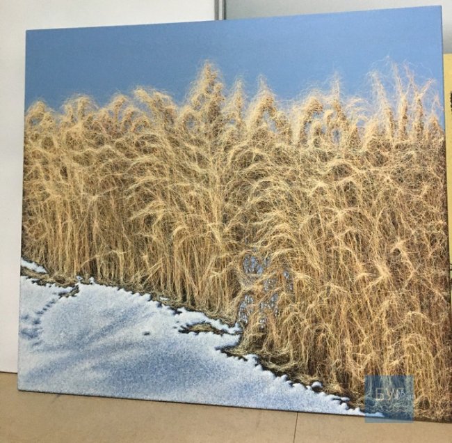 Тисячі ниток, які переплітаються між собою: художник з Волині винайшов власну техніку написання картин. ФОТО