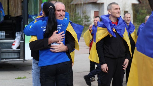 З російського полону звільнили ще 193 українців