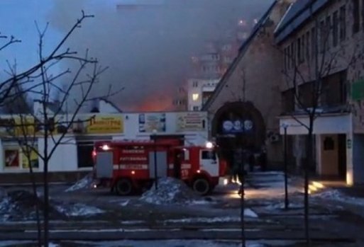 Під Києвом вибухнув супермаркет. ВІДЕО