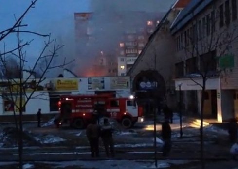 Під Києвом вибухнув супермаркет. ВІДЕО