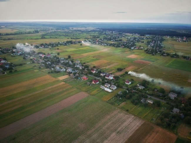 «Підпалювальний» сезон: на Волині масово палять сміття. ФОТО