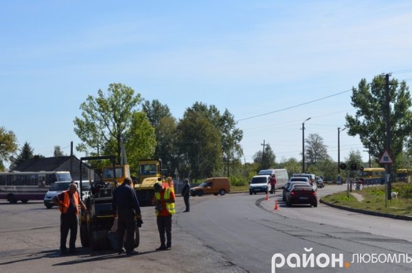 На Волині ремонтують дорогу державного значення. ФОТО
