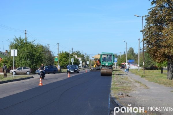 На Волині ремонтують дорогу державного значення. ФОТО