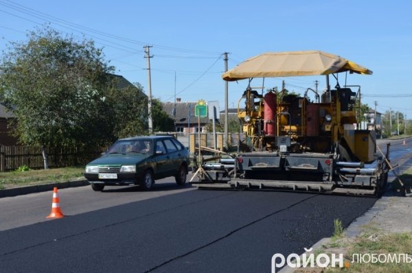 На Волині ремонтують дорогу державного значення. ФОТО