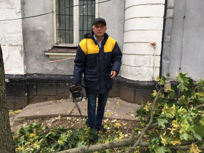 Поламані дерева і підтоплені вулиці: як у Володимирі усували наслідки негоди. ФОТО