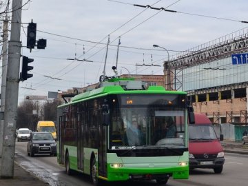Частина  тролейбусів у Луцьку працюють «в нуль»