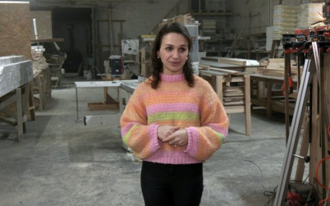 Подружжя волинян за грантові кошти виробляє авторські дитячі майданчики. ВІДЕО