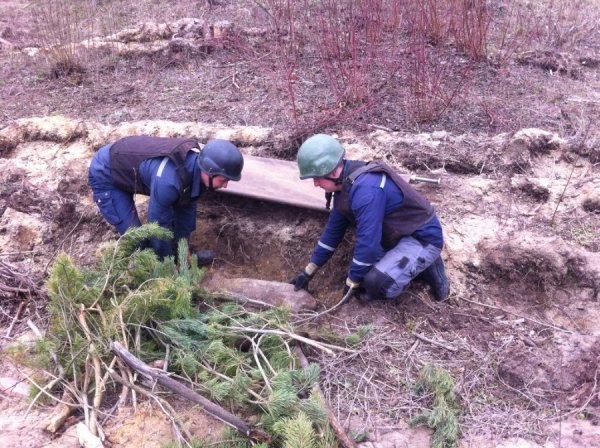 На Волині ліквідували 100-кілограмову бомбу. ФОТО