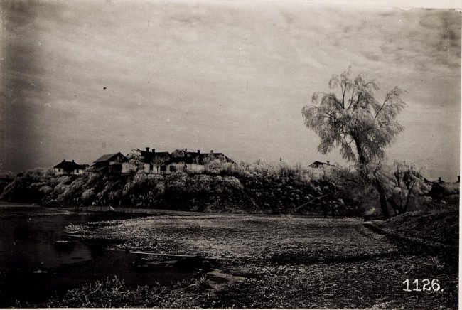 Зимові панорами Волині на столітніх фото